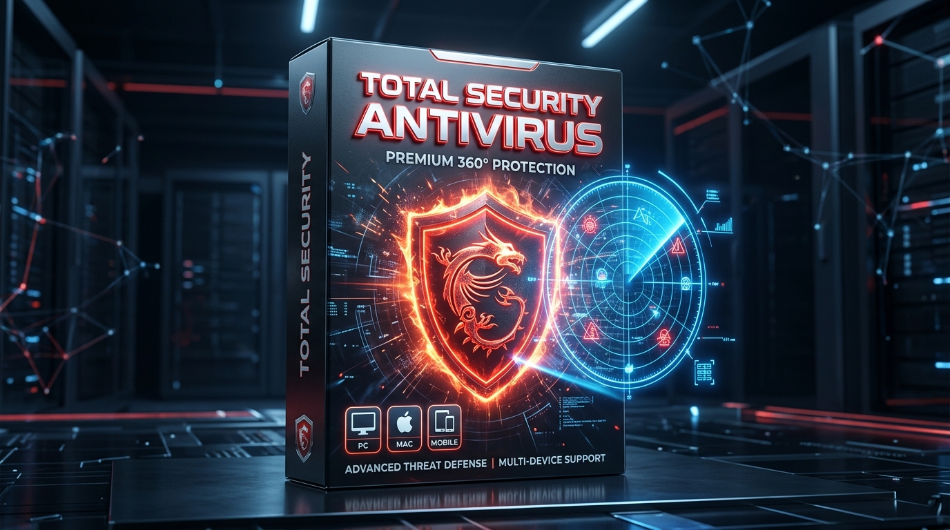 Bitdefender Total Security — 1 Year (3 PCs/Devices)