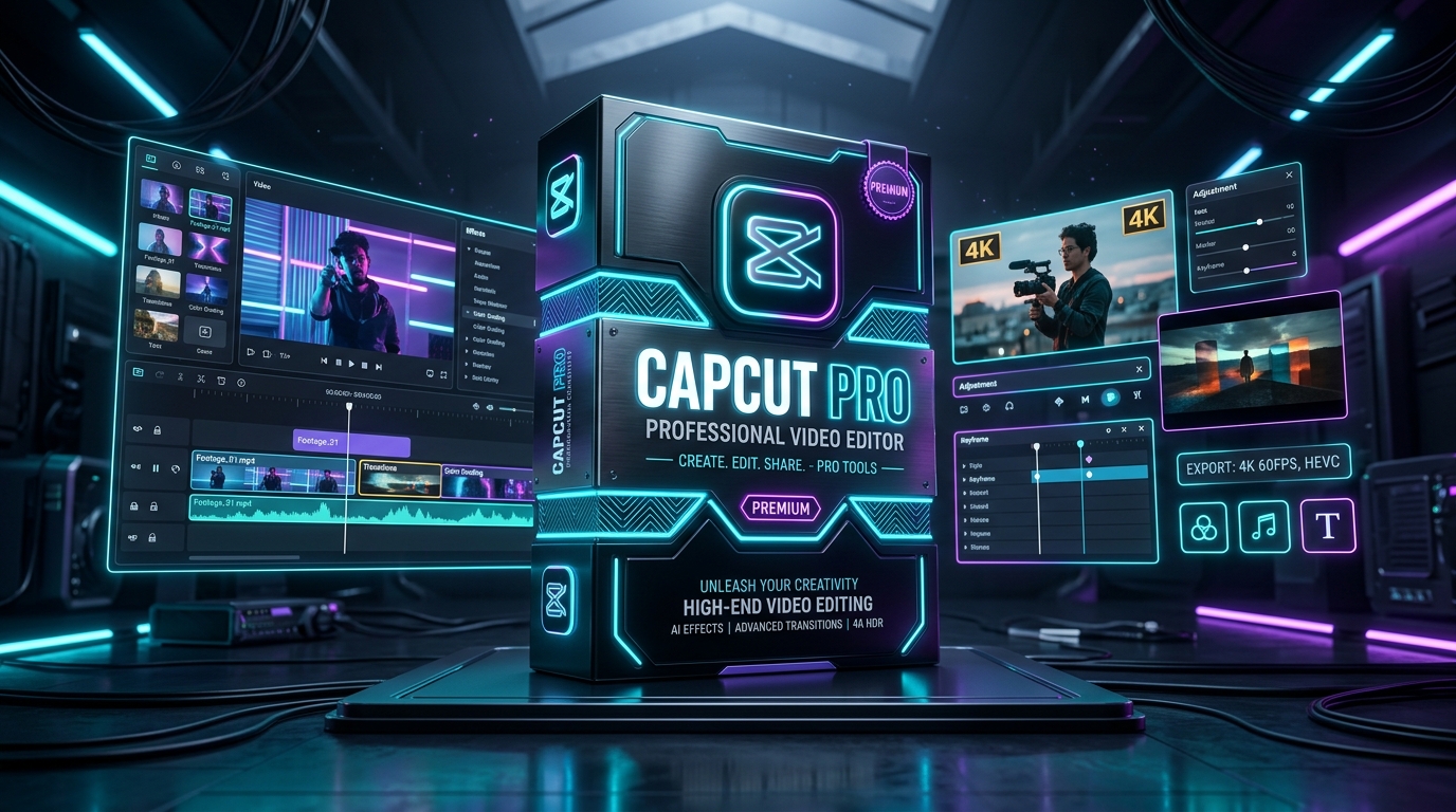 CapCut Pro — 1 Year Premium Creator Access